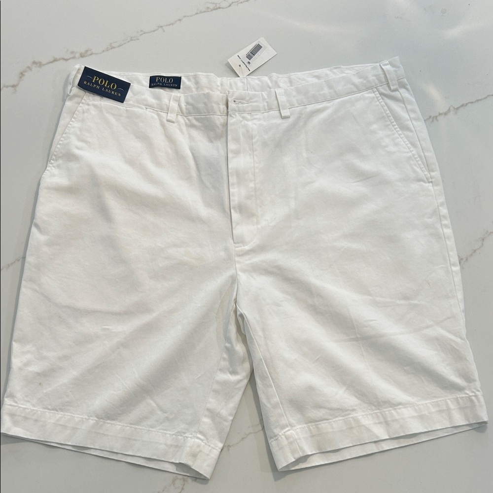 Polo by Ralph Lauren Classic White Men's Shorts